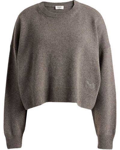 celine jumper grey|KNITWEAR WOMEN .